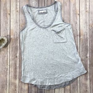 Pure + Good Anthropologie Heather Gray Pocket
